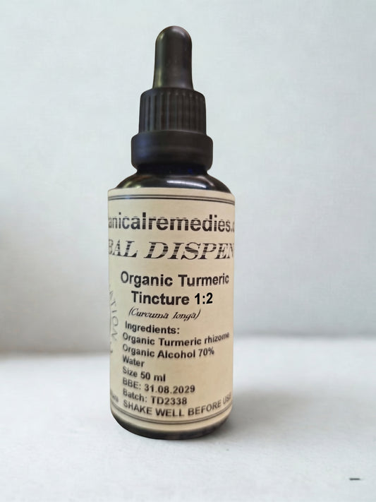 Organic Turmeric Tincture (1:2 Practitioner Grade)